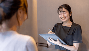 当日は接客と商談にだけ集中できる環境へ